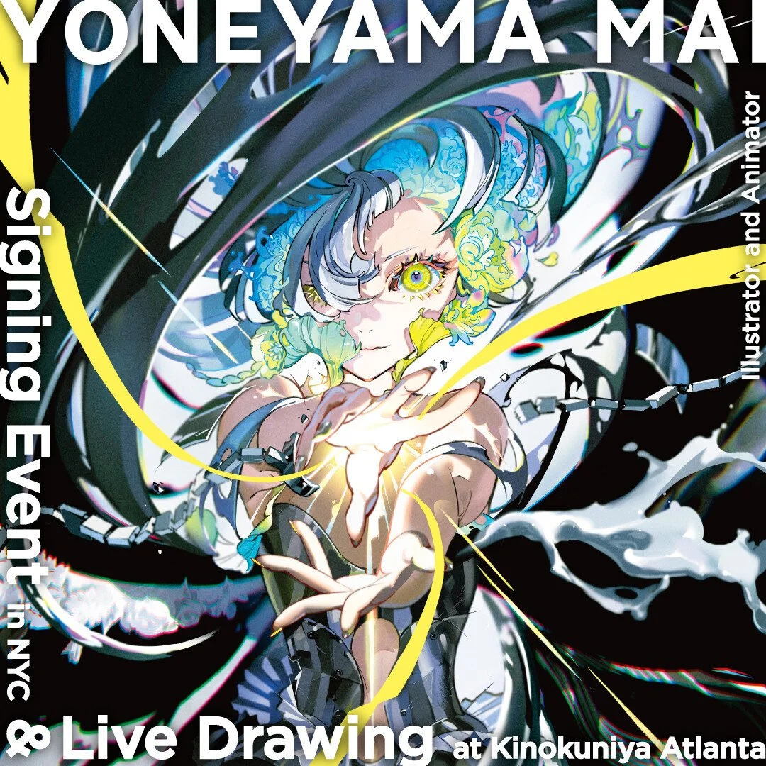 Mai Yoneyama: Live Drawing & Signing Event in Atlanta — Kinokuniya USA
